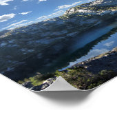 Garnet Lake and Banner Peak - John Muir Trail Poster (Ecke)