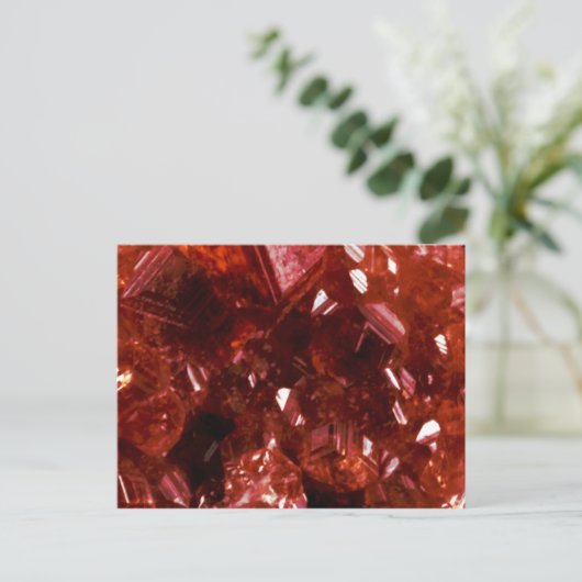 Garnet Postkarte (Stehend Vorderseite)