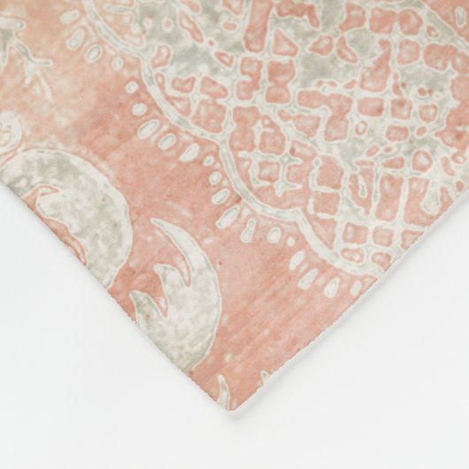 Garnet Weft Fleecedecke (Ecke)