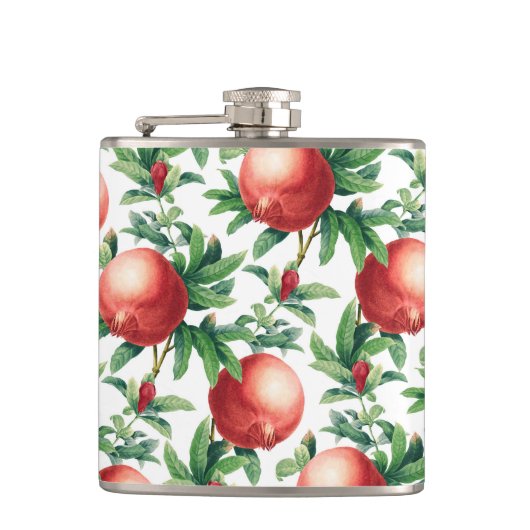 Garnetmuster Flachmann (Vorderseite)