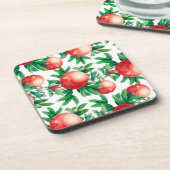 Garnetmuster Getränkeuntersetzer (Linke Seite)