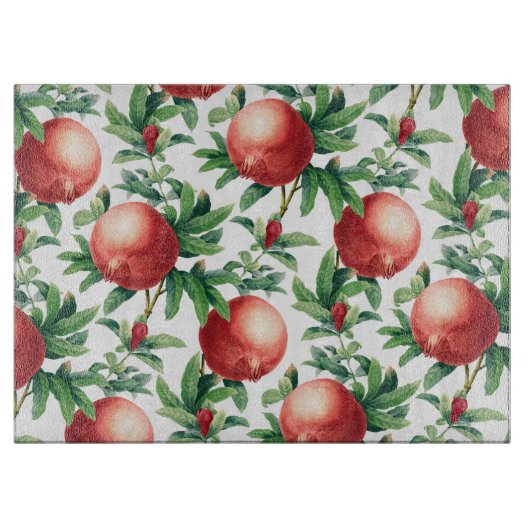 Garnetmuster Schneidebrett (Vorderseite)