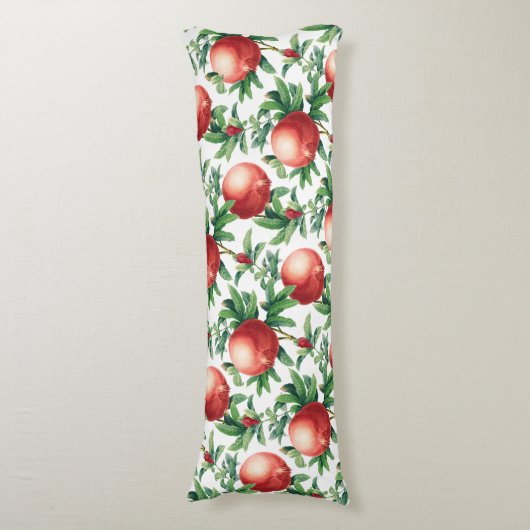 Garnetmuster Seitenschläferkissen (Vorderseite Vertikal)