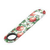 Garnetmuster Speed Flaschenöffner (Rückseite Schrägansicht)