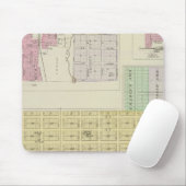 Garnett, Robinson, Hamlin und Willis, Kansas Mousepad (Mit Mouse)