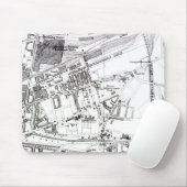 Garngad Glasgow Mäusematte Mousepad (Mit Mouse)