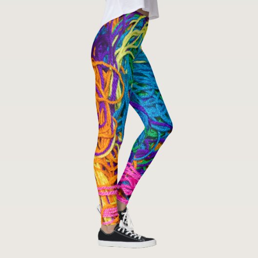 Garngewebe Leggings (Rechts)