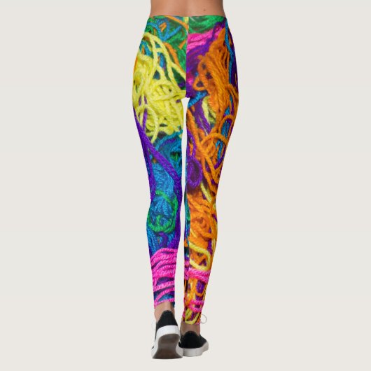 Garngewebe Leggings (Rückseite)