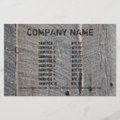 Garnholz Renovierung Carpentry Bau Flyer (Hinten)