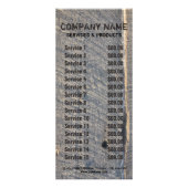 Garnholz Renovierung Carpentry Bau Werbekarte (Hinten)