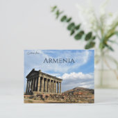 Garni-Tempel Garni Armenien Postkarte (Stehend Vorderseite)