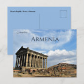 Garni-Tempel Garni Armenien Postkarte (Vorne/Hinten)