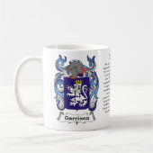 Garnison-Familien-Wappen Tasse (Links)