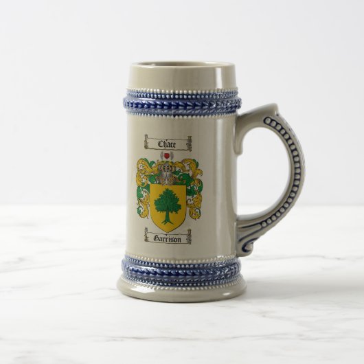 Garnisons-Wappen Stein / Garnisons-Wappenstein Bierglas (Rechts)