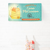 Garnkatzenmaske Strickhandschuh Banner (InSitu)