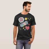 Garnkugel und Basteln T-Shirt (Vorne ganz)