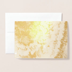 Garnland der indischen Blume Folienkarte