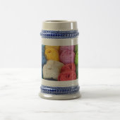 Garnspuren Bierglas (Mittel)