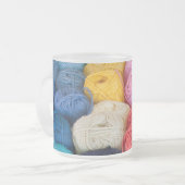 Garnspuren Mattglastasse (Vorderseite Links)