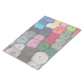 Garnspuren Notizblock (angewinkelt)