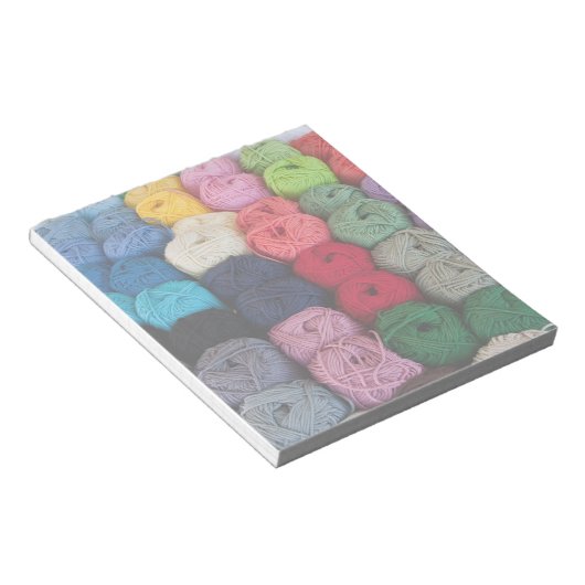 Garnspuren Notizblock (angewinkelt)