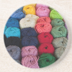 Garnspuren Sandstein Untersetzer