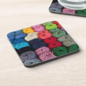 Garnspuren Untersetzer (Linke Seite)