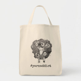 Garnsüchtiges Knittern | Crochet Project Bag Tragetasche