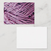 Garnthreads nah-up-Foto benutzerdefiniert Visitenkarte (Vorne/Hinten)