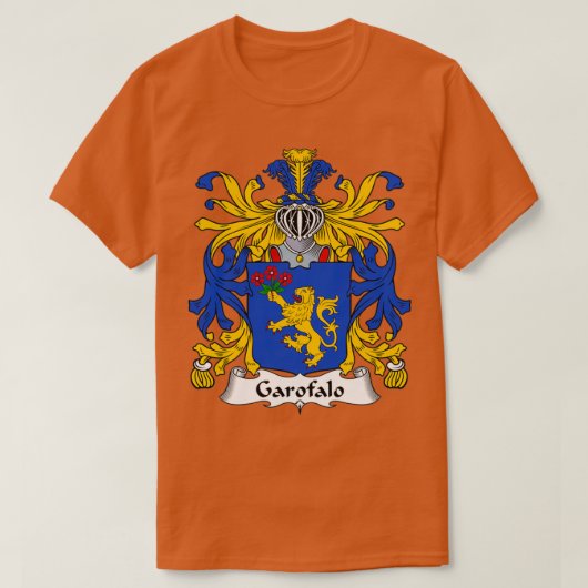 Garofalo Coat of Arms Familienwappen ShirtTShirt T-Shirt (Design vorne)