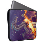 Garon Whited Brandfackel-Laptop-Hülse Laptopschutzhülle (Vorne Rechts)