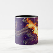 Garon Whited Firebrand-Kaffee-Tasse Zweifarbige Tasse (Mittel)