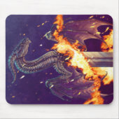Garon Whited Nightlord Brandfackel Mousepad (Vorne)