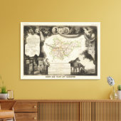 Garonne Leinwanddruck (Insitu (Wohnzimmer))