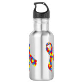 Garrafa de Água (500ml) laço Edelstahlflasche (Rückseite)