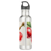 Garrafa de água Cerejas Edelstahlflasche (Rückseite)