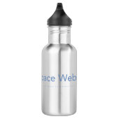 Garrafa de Agua Mon Space Web Edelstahlflasche (Rechts)
