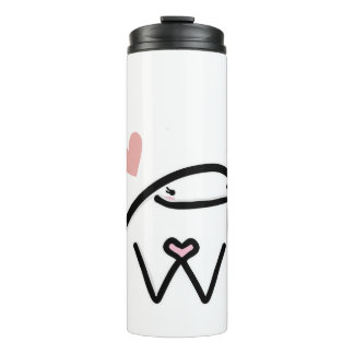 Garrafa estampa fofa thermosbecher