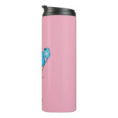 Garrafa Personalizada cupcake (Julia) Thermosbecher (Nach rechts gedreht)