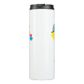 Garrafa térmica Mr. & Mrs. Smith Thermosbecher (Rückseite)