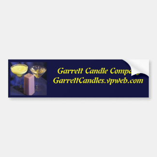 Garrett Kerze CompanyGarrettCandles.vpweb.com Autoaufkleber