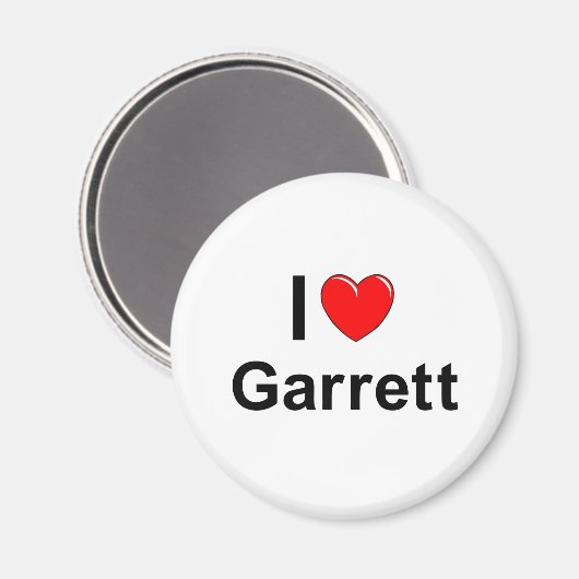 Garrett Magnet (Vorderseite/Rückseite)