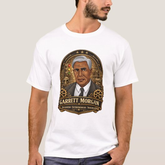 Garrett Morgan Inventor Tee (Vorderseite)