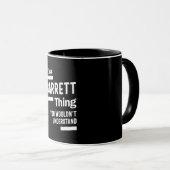 Garrett Personalisiert Name Birthday Geschenk Tasse (VorderseiteRechts)