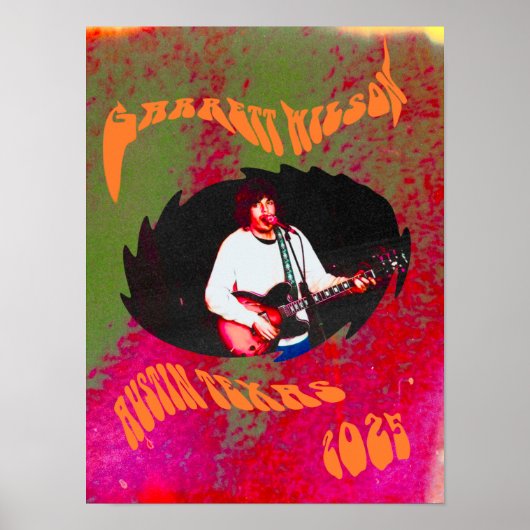 Garrett Wilson Austin 2025 Poster (Vorne)