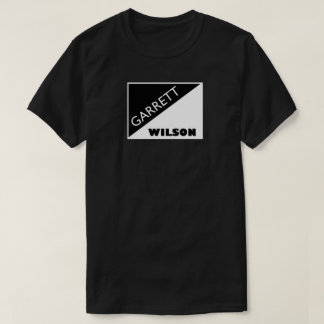 Garrett Wilson Black and White T-Shirt