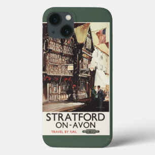 Garrick Gasthaus-und Harvard-Haus-Schienen-Plakat Case-Mate iPhone Hülle