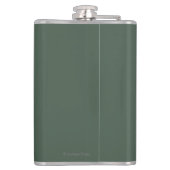 Garrick Gasthaus-und Harvard-Haus-Schienen-Plakat Flachmann (Rückseite)