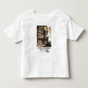 Garrick Gasthaus-und Harvard-Haus-Schienen-Plakat Kleinkind T-shirt