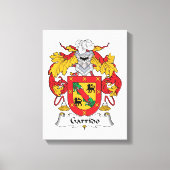 Garrido Familienwappen Leinwanddruck (Vorderseite)